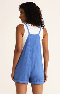 ZSupply Montague Airy Romper - Bay Blue