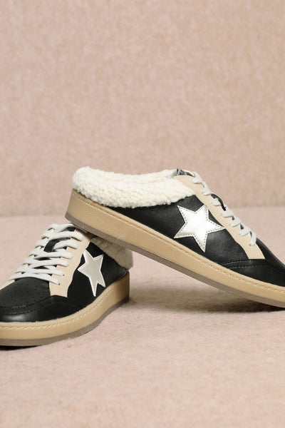 Sabot Sneaker- Black