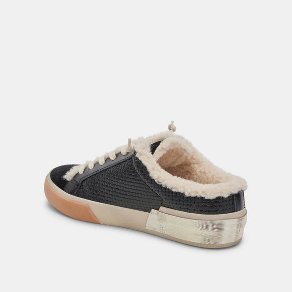 Zantel Sneaker- Black Woven