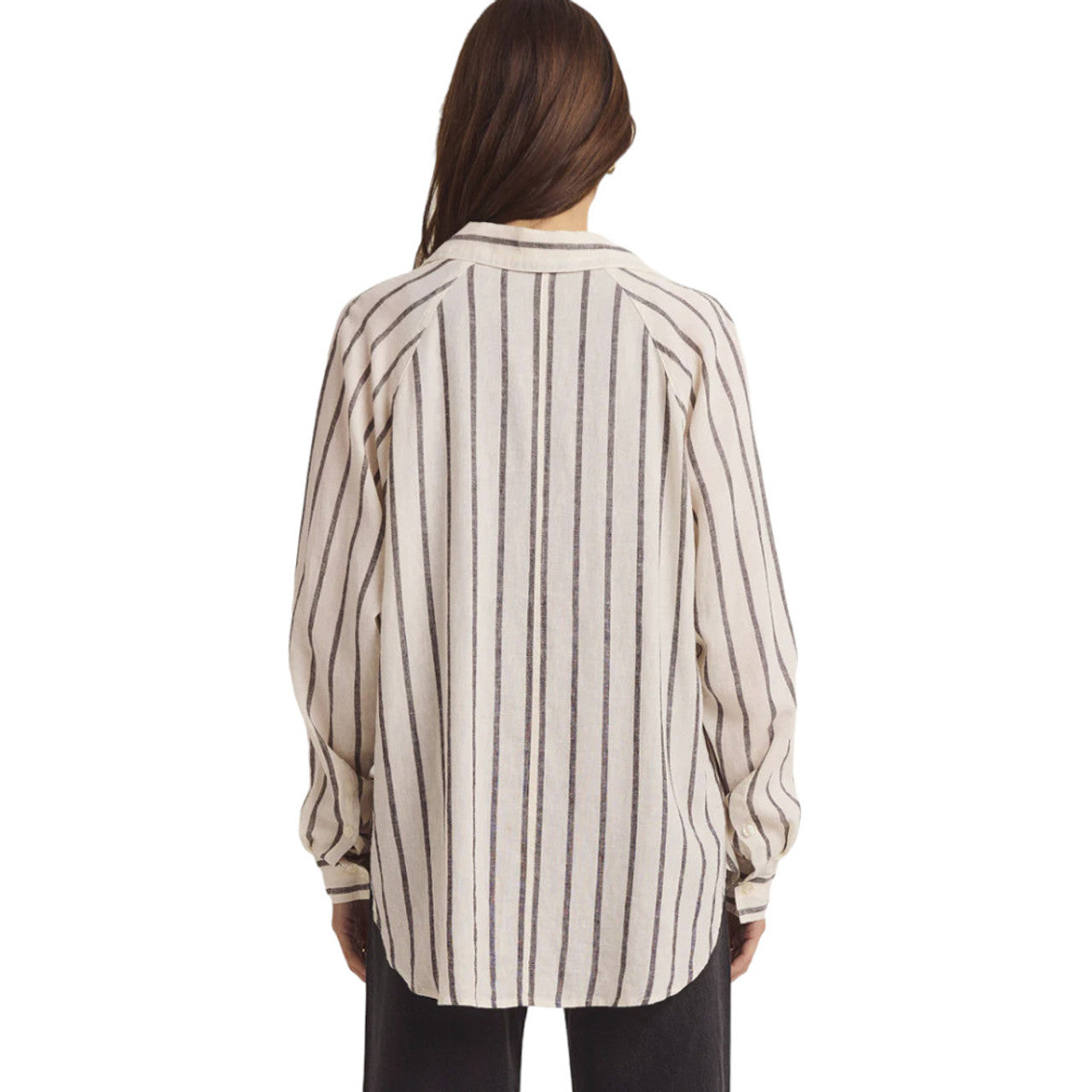 ZSupply The Perfect Linen Top - Black