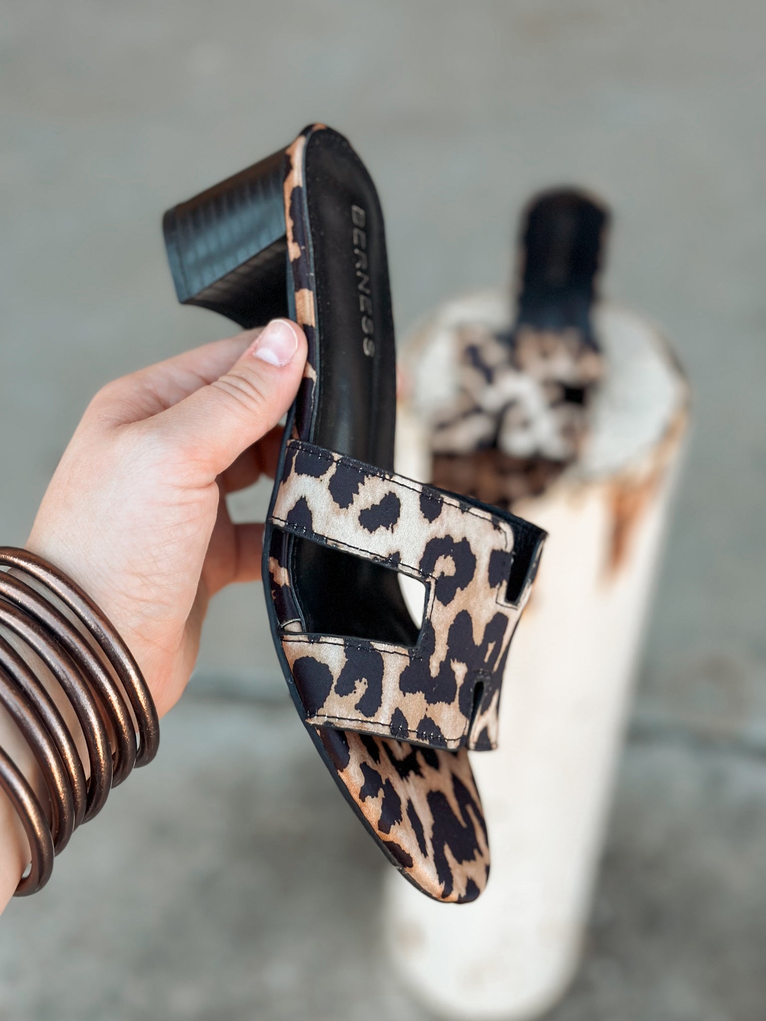 Peggy Heels- Leopard