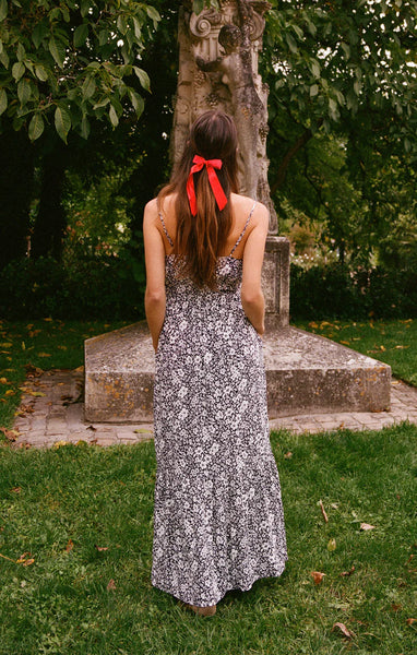 Zsupply Toluca Ynez Floral Maxi Dress - Eclipse