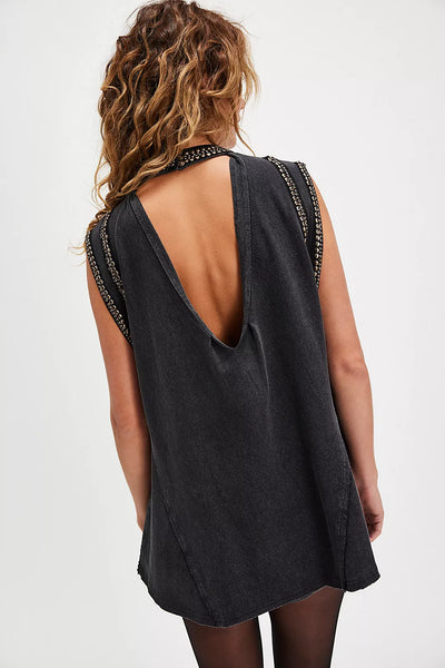 Free People Ria Tank - Black