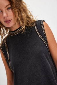 Free People Ria Tank - Black