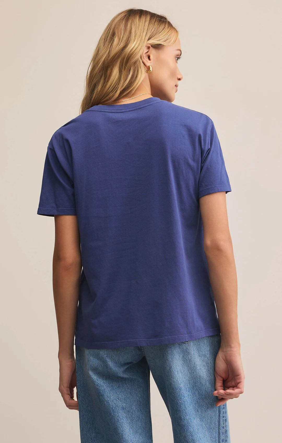 ZSupply ALL American Boyfriend Tee - Yacht Blue