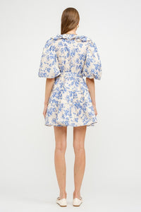 Josefine Floral Dress - Blue