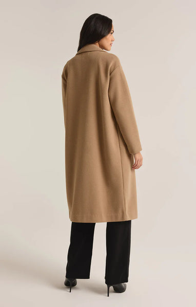 ZSupply Mason Knit Coat- Classic Camel