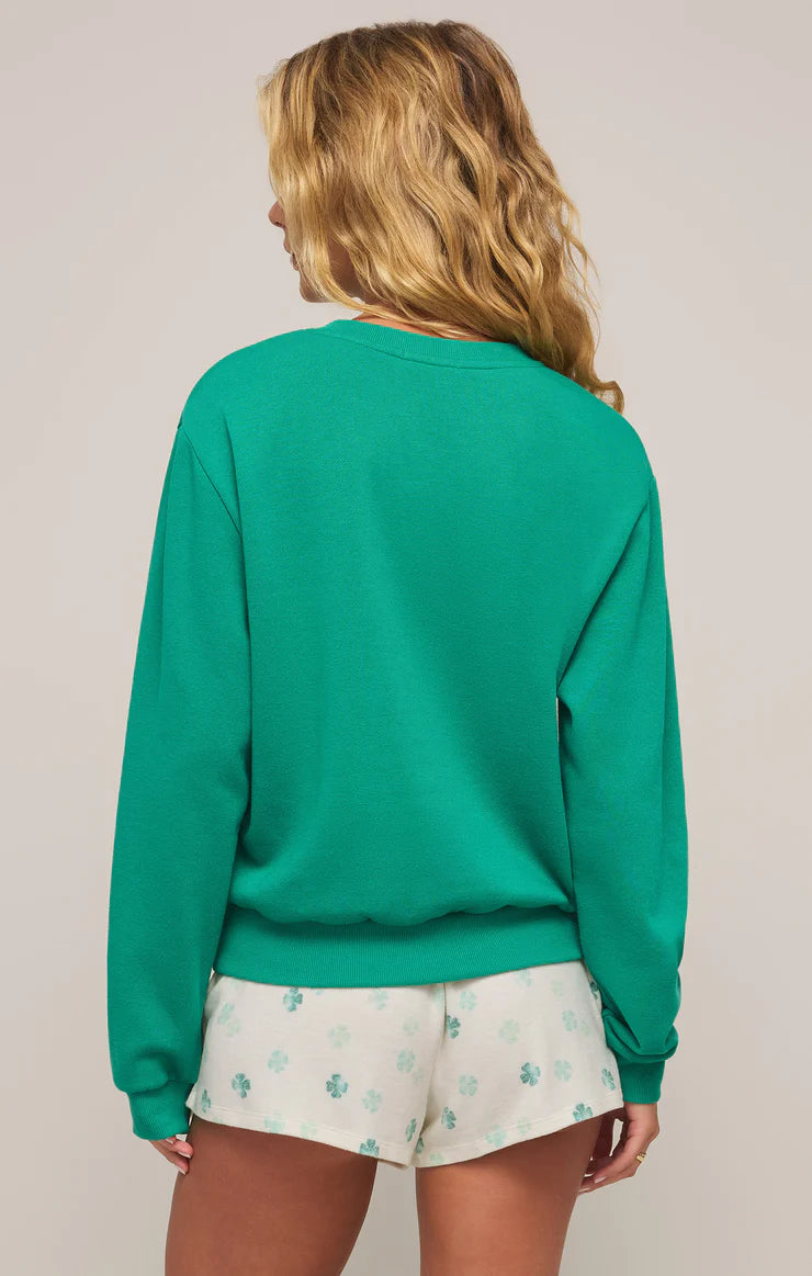 ZSupply Lucky Sweatshirt - Lucky Green