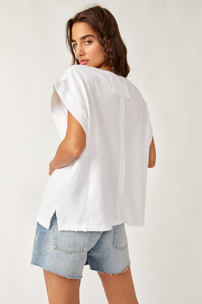 Free People Our Time Tee- Ivory