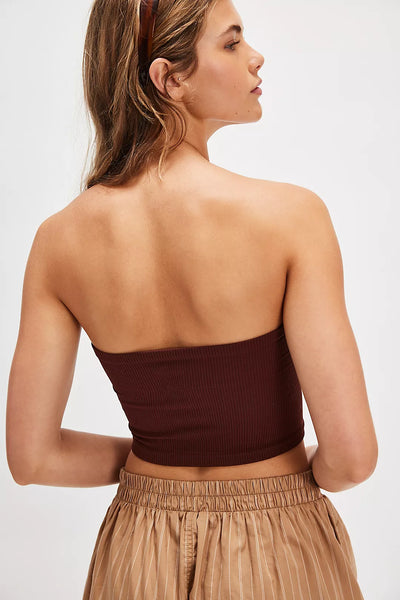 Free People Amelia Bandeau - Dark Brown