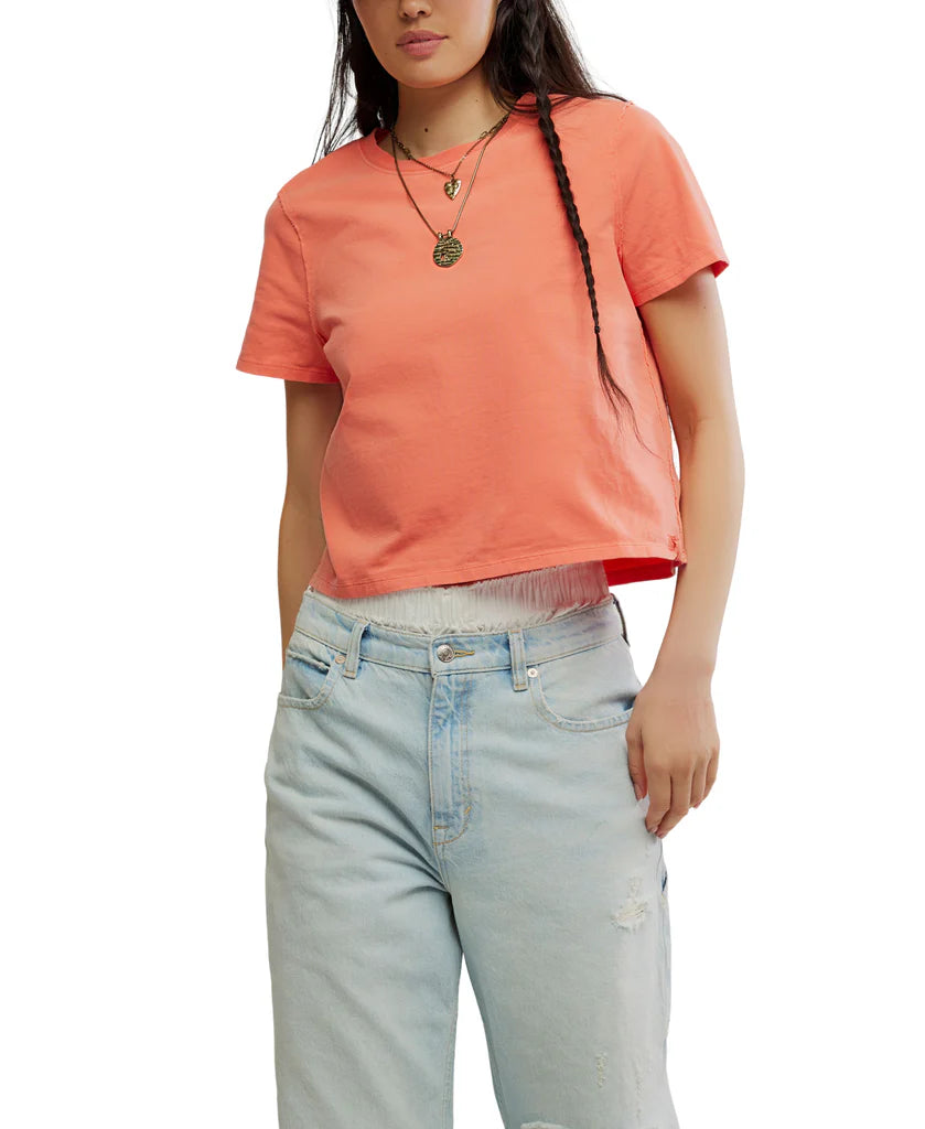 Free People Everyday Tee - Crab Apple