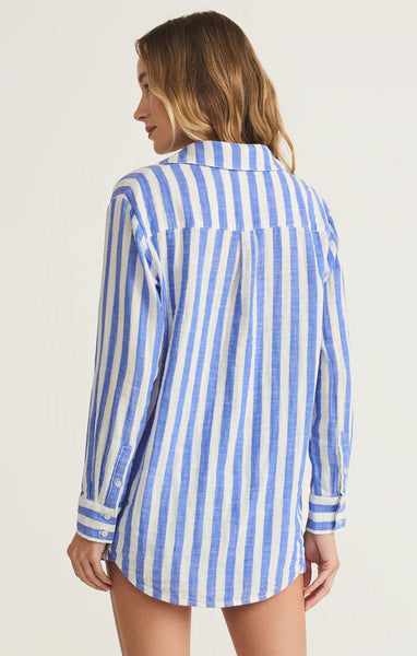 ZSupply Saturdays Stripe Shirt - White