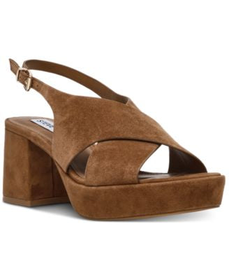 Steve Madden Marino Wedge - Chesnut Suede