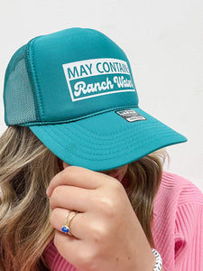 May Contain Ranch Water Trucker Cap