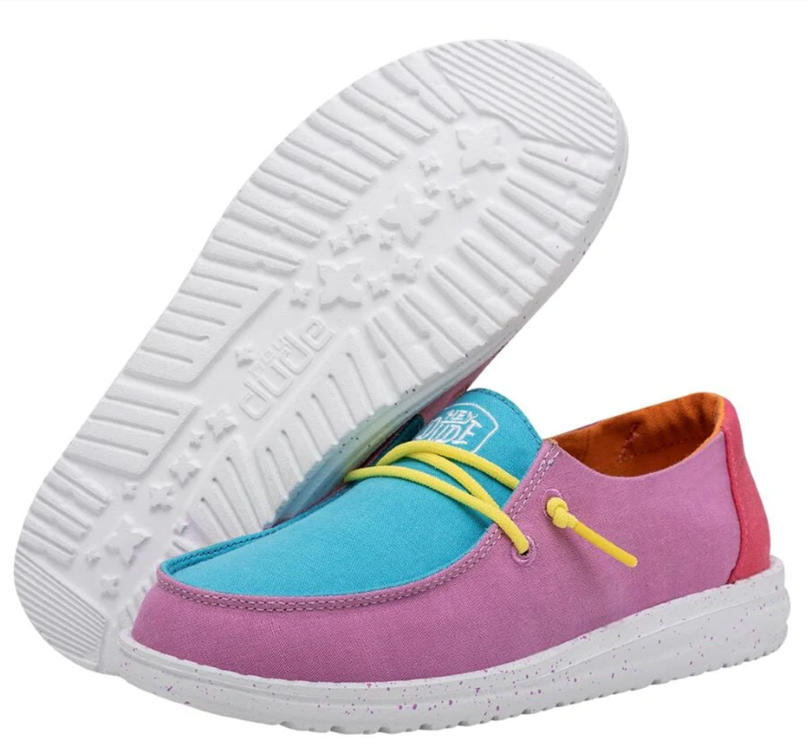 Hey Dude Wendy Slub Canvas- Colorblock