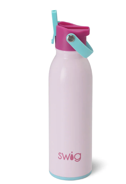 Swig Boxxi Lunch Bag and 16oz Flip & Sip Bottle- Cotton Candy