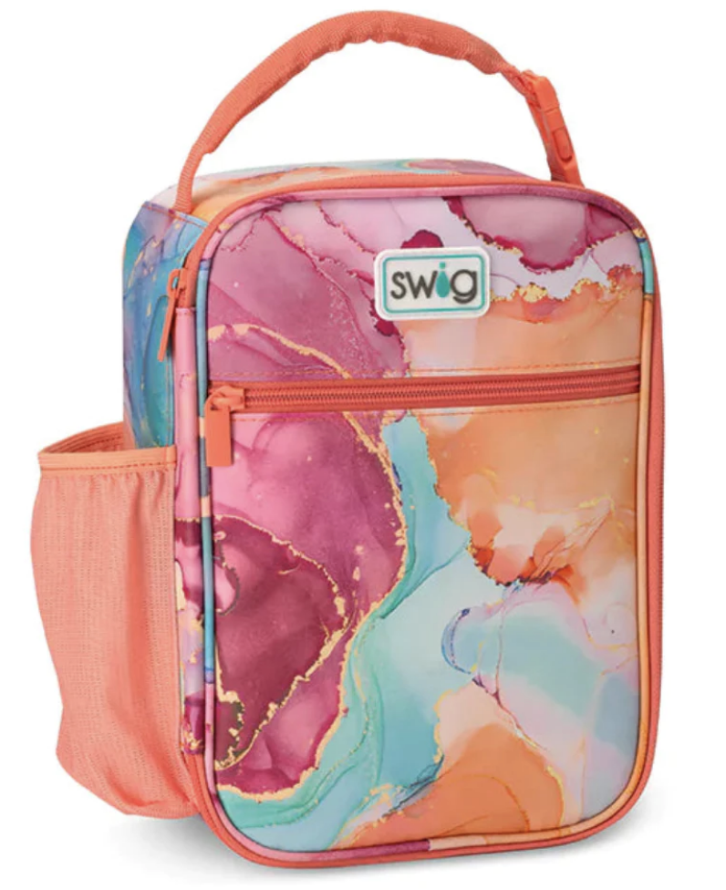 Swig Boxxi Lunch Bag and 20oz Flip & Sip Bottle- Dreamsicle