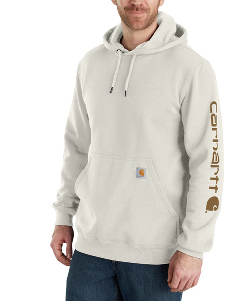 Carhartt Men's Loose Fit Midweight Logo Sleeve Hoodie- ALL colors