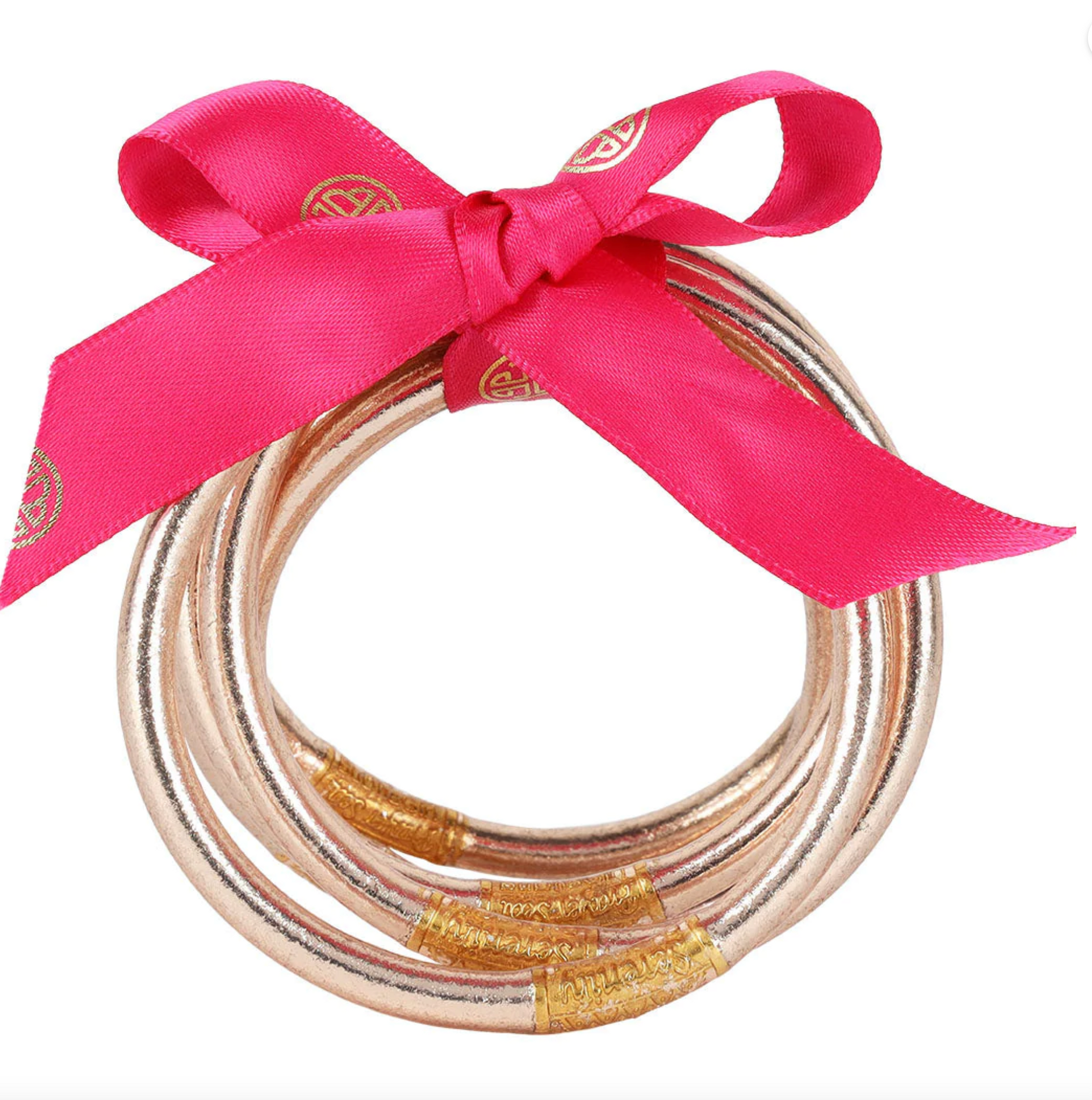 Budha Girl All Weather Bangles- Champagne
