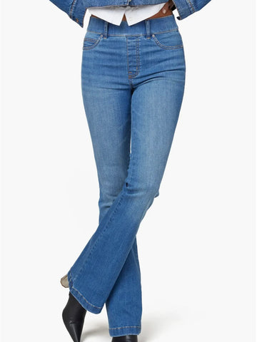 Spanx Flare Leg Pull-On Jeans