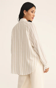 ZSupply The Perfect Linen Top - Cement