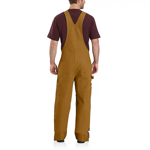 Carhartt Insulated Bib Overall Loose Fit Duck - 3 Warmest Rating