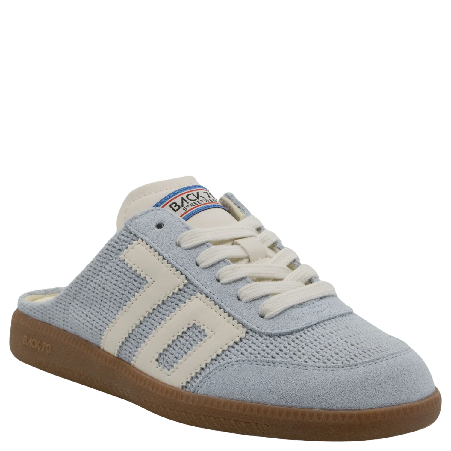 Back 70 Easter -Light Sky Backless Sneakers
