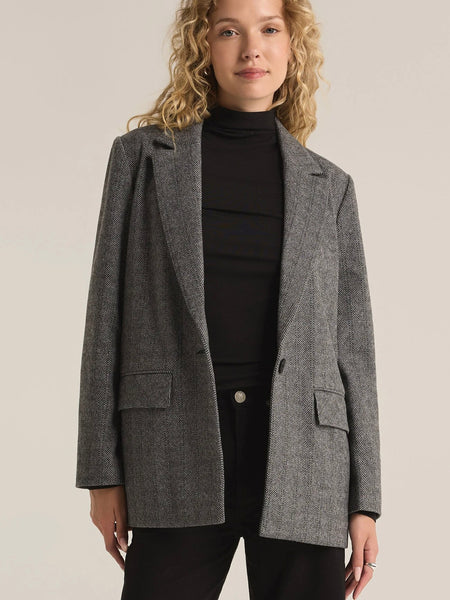 ZSupply Leighton Herringbone Blazer