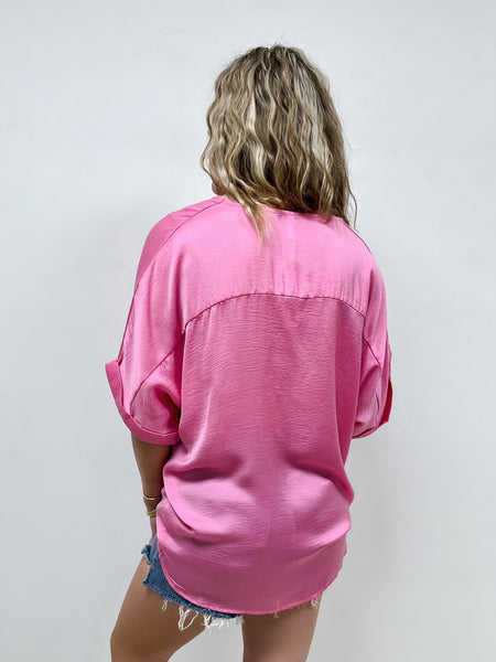 Glam Top- Pink