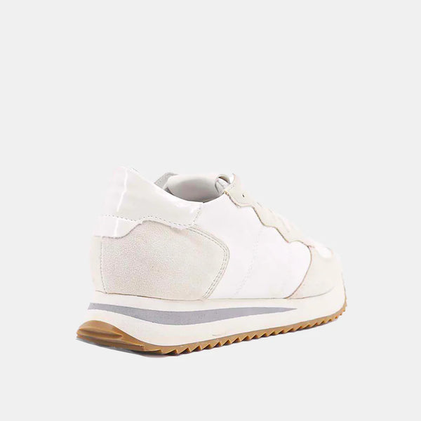 White Prudence Sneakers