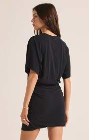 ZSupply Camela Jersey Dress - Black