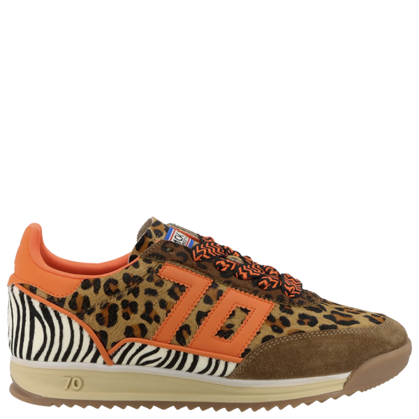 Back 70 Jogger Sneakers - Mix Cuoio Orange