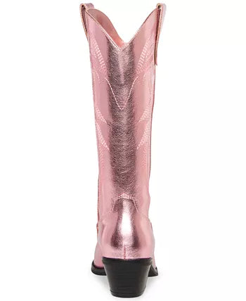 Redford Boots -Pink Metallic