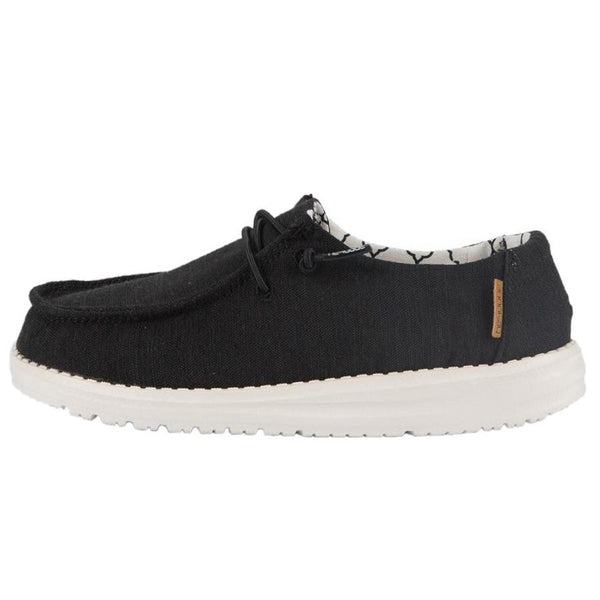 Hey Dude Wendy Youth- Linen Black