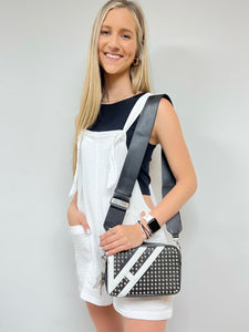 Meme Crossbody- Black Stud