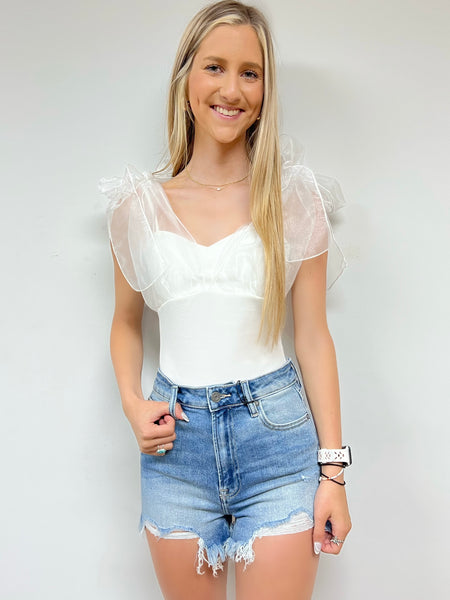 Basic Beauty Bodysuit- White