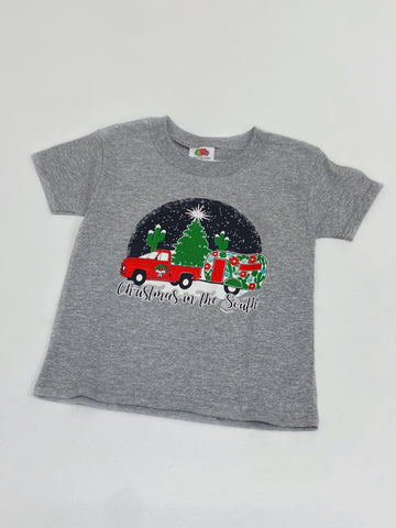 Christmas In The South Kids Graphic Tee