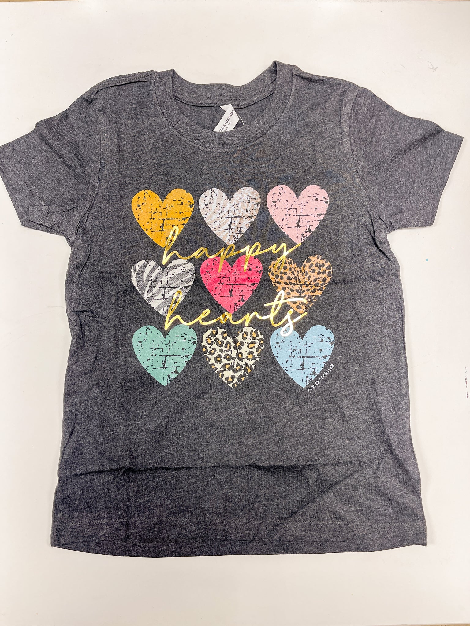 Happy Hearts Graphic Tees- Kids