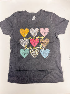 Happy Hearts Graphic Tees- Kids