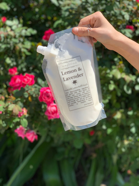 Simplified Lotion Refill Bag