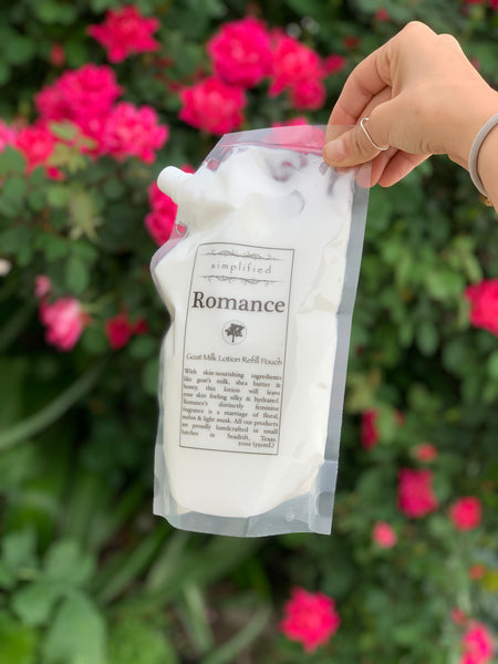 Simplified Lotion Refill Bag