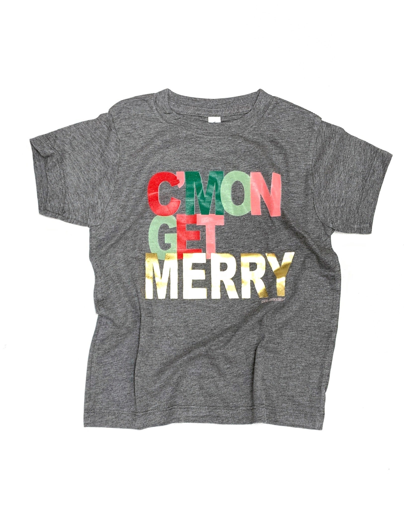 C'mon Get Merry Kids Graphic Tee