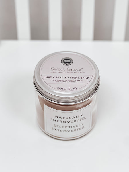 Light A Candle - Feed A Child - Sweet Grace