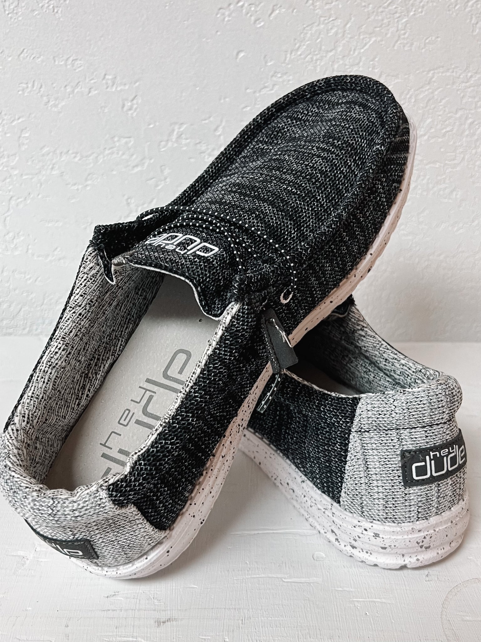 Men's Hey Dude Wally Stretch- Meteorite
