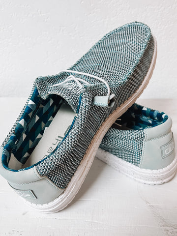 Men's Hey Dude Wally Sox-Ice Grey