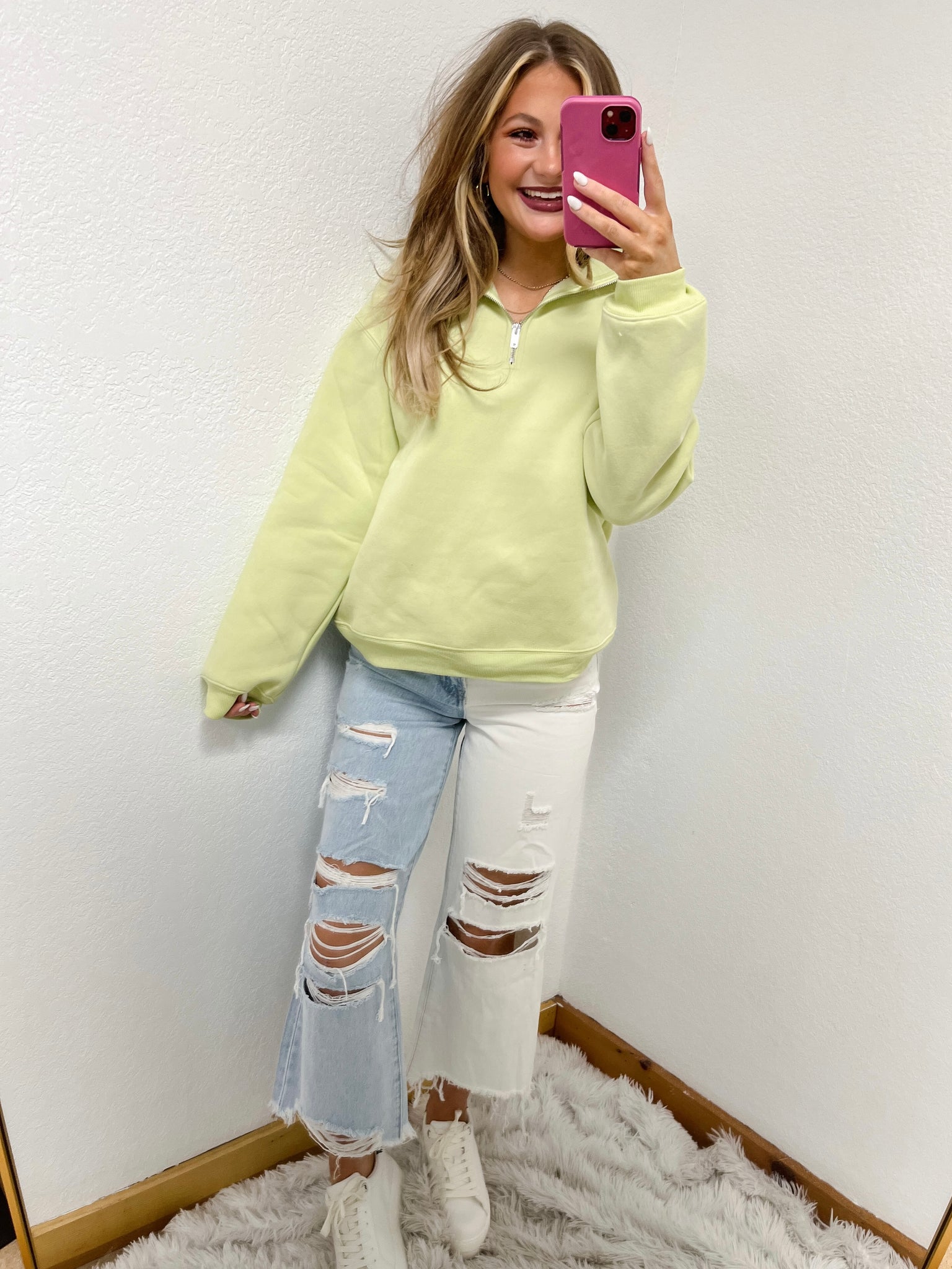 Lime Pullover