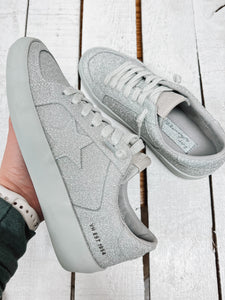 Kara Star Sneaker- Silver