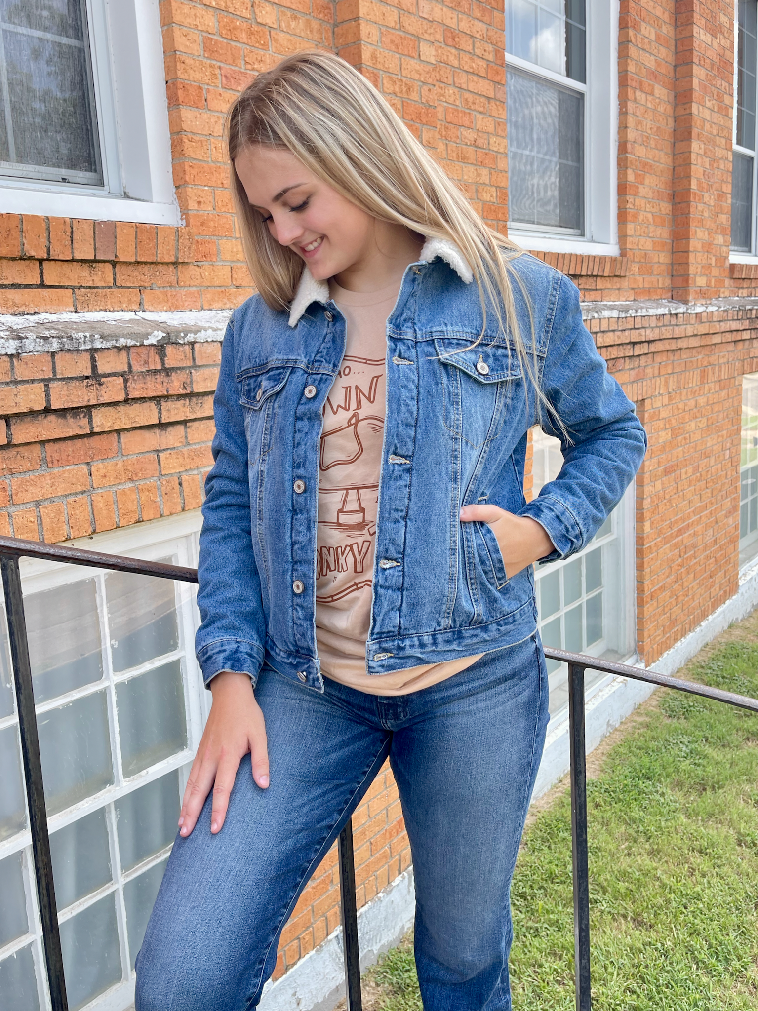 In Line With Love Denim Jacket