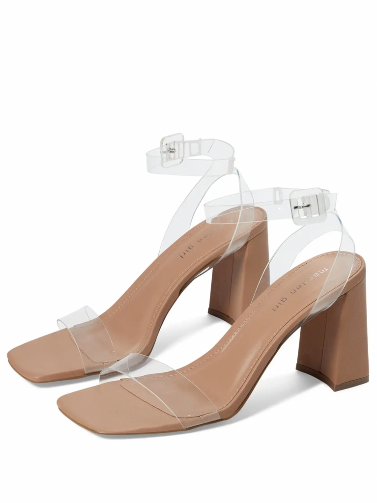 Clear heels top in store
