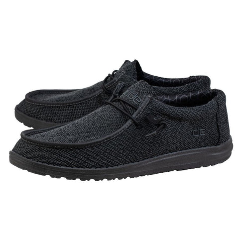 Men's Hey Dude Wally- Sox Micro Total Black